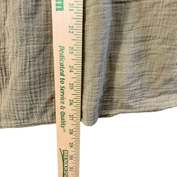 $188 Current/Elliott The Picnic shirt in green - Picture 13 of 14
